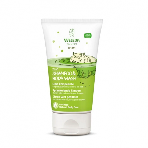 Weleda Kids Champu y Gel 2 en 1 para niños Lima de Weleda 150ml
