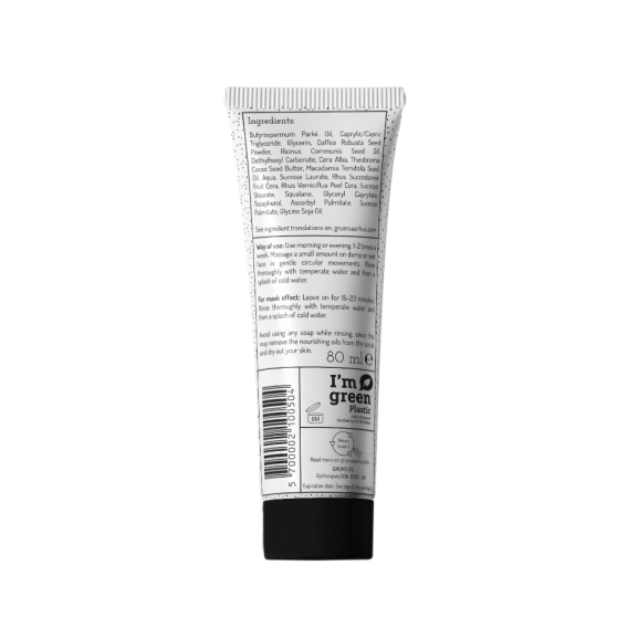 Exfoliante facial de café de GRUMS 80ml