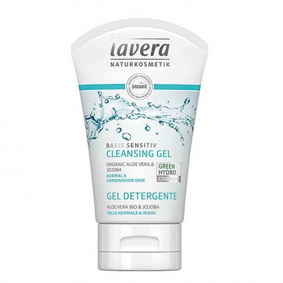 Limpiador Basis Sensitiv Aloe y Jojoba 125ml de Lavera