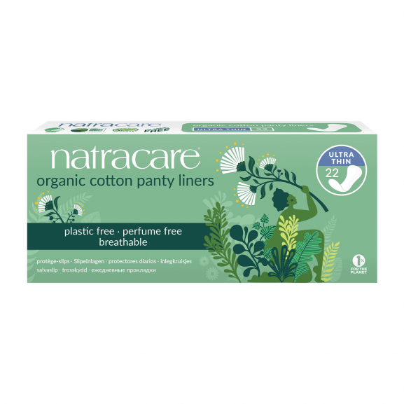 Natracare Protegeslips Algodón Ultra Finos 22 Unidades.