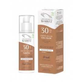 Crema de día con spf 30 (dorado) de Alga Maris, 50ml.